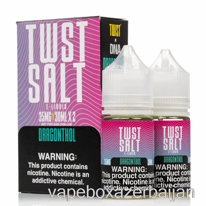 E-Juice Vape Dragonthol - Twist SALT E-Liquid - 60mL 35mg